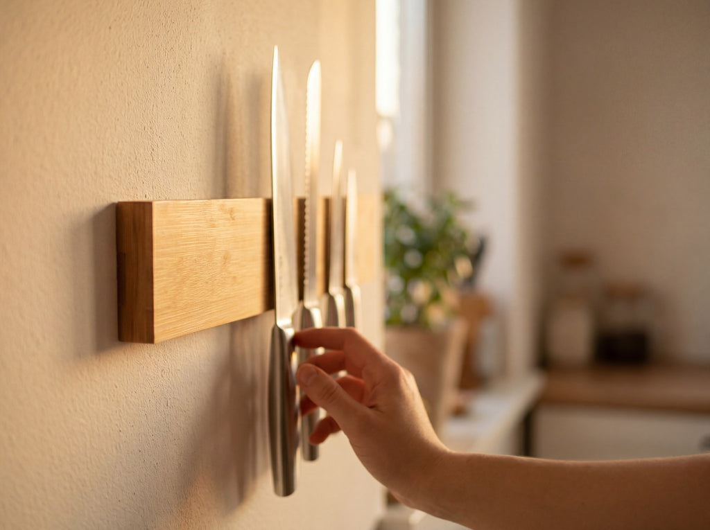 Wall Mounted Magnetic Knife Holder