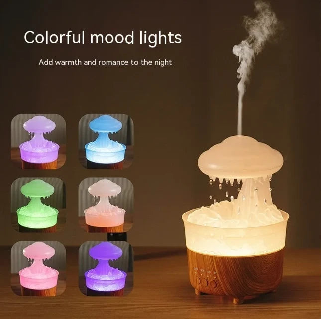 Sereni Cloud Remote-Control Rainbow Humidifier
