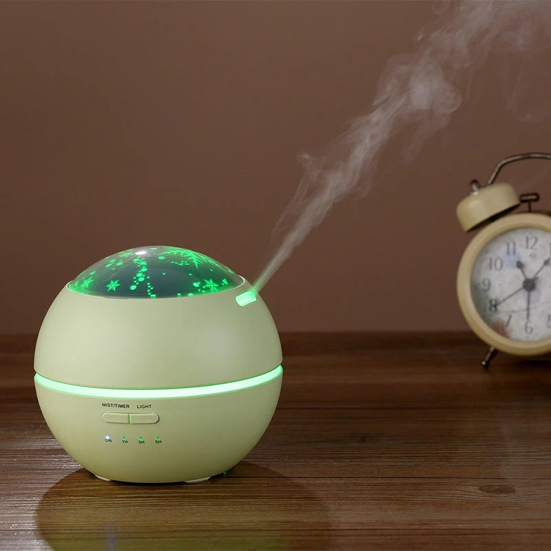 Ultrasonic Aromatherapy Humidifier Diffuser for Calm, Centered Mornings
