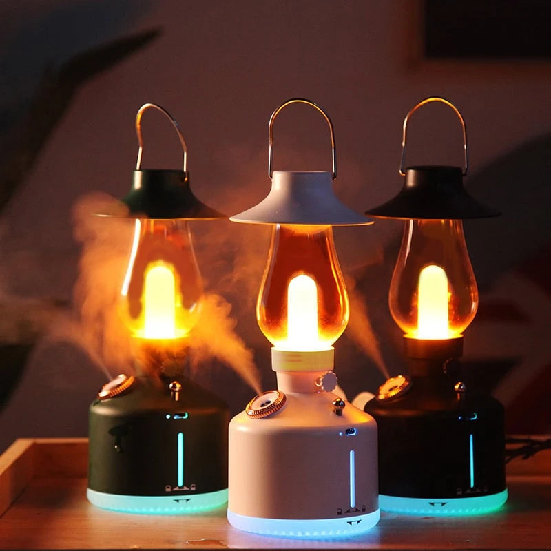 Portable Outdoor Camping Light and Gentle Air Humidifier