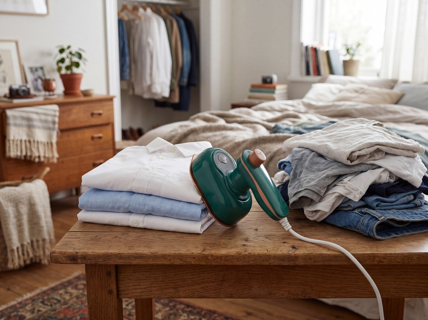 Portable Garment Steamer & Iron