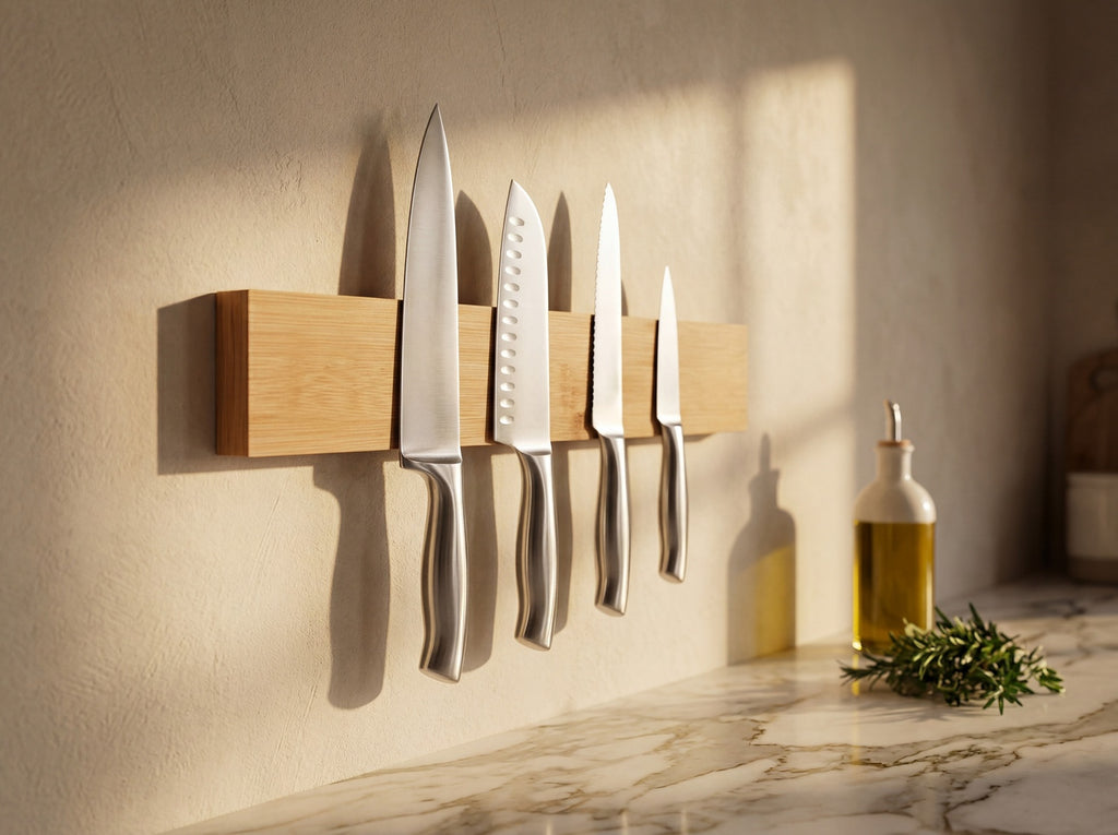 Wall Mounted Magnetic Knife Holder