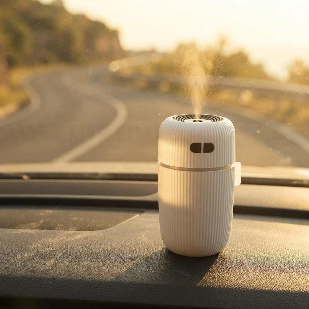 White Noise Humidifier for Peaceful, Comfortable Road Trips