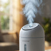 Essential Oil Diffuser and Compact Air Humidifier for Workspace