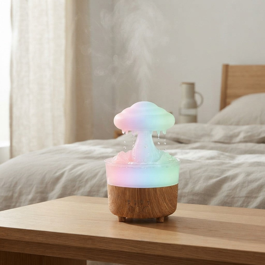 Sereni Cloud Remote-Control Rainbow Humidifier