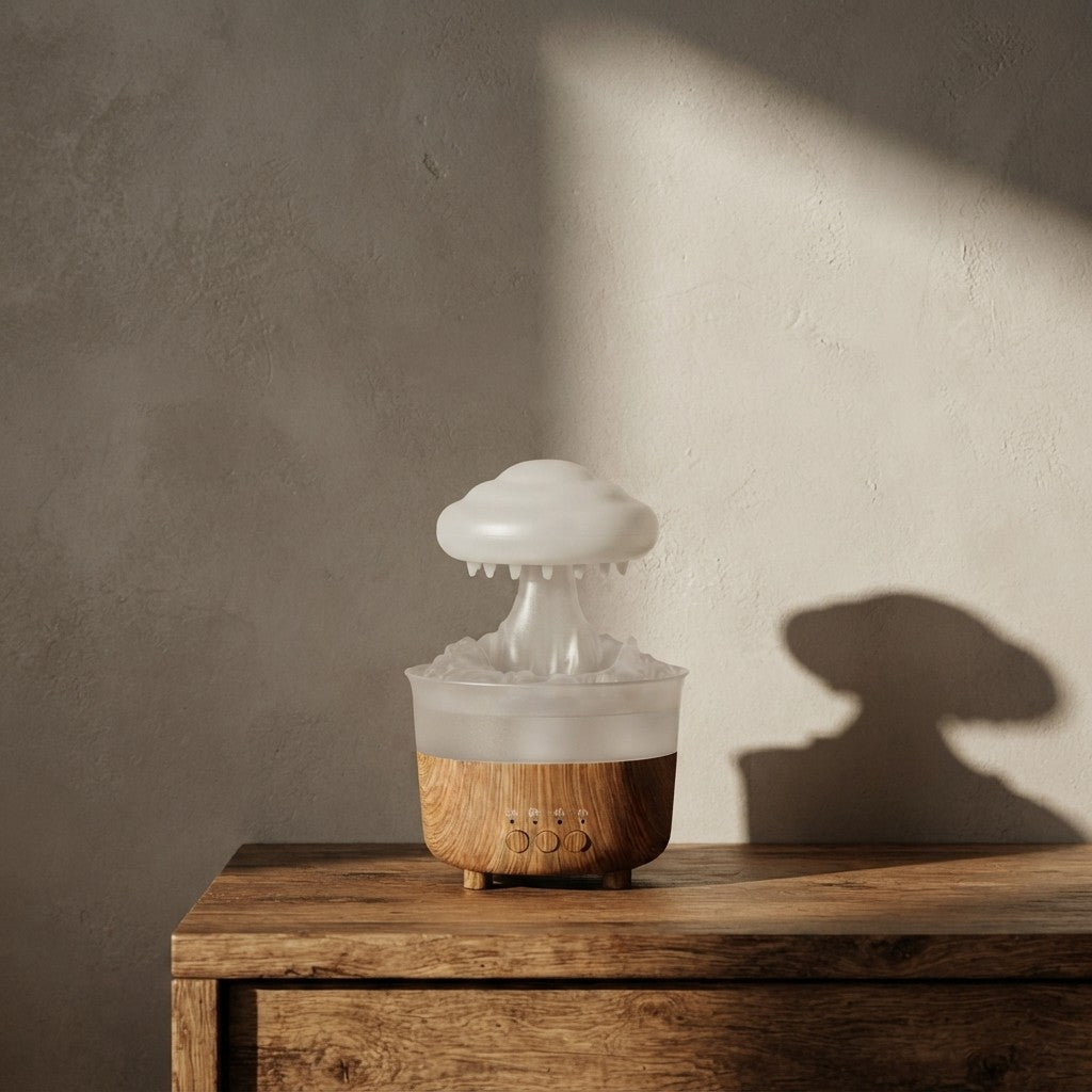 Sereni Cloud Remote-Control Rainbow Humidifier