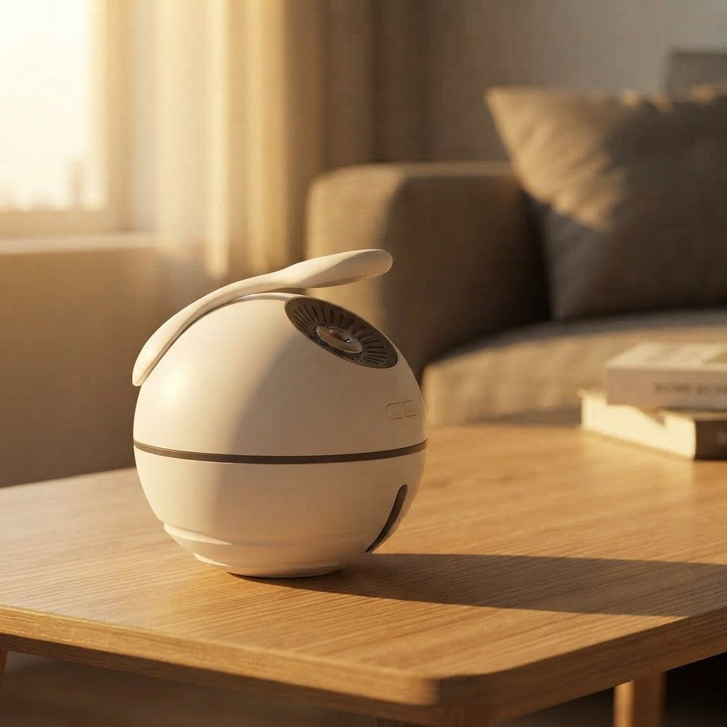 Multifunctional Space Ball Humidifier for soothing mist and cooling air