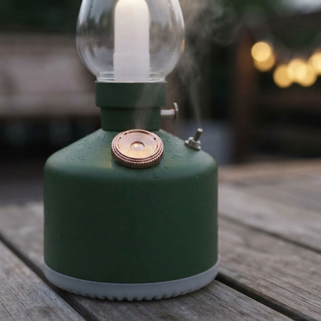 Portable Outdoor Camping Light and Gentle Air Humidifier